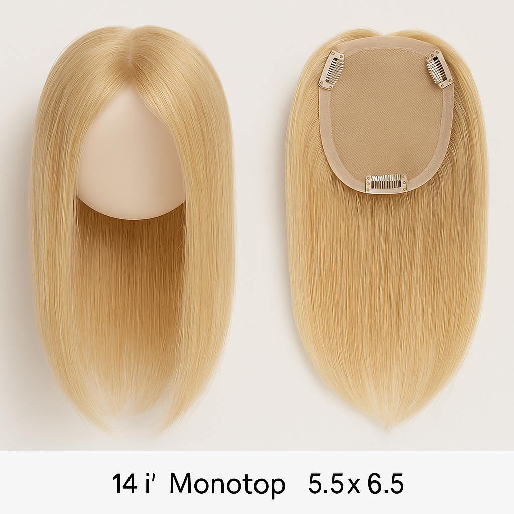 light-golden blonde 5,5"X6,5" 
